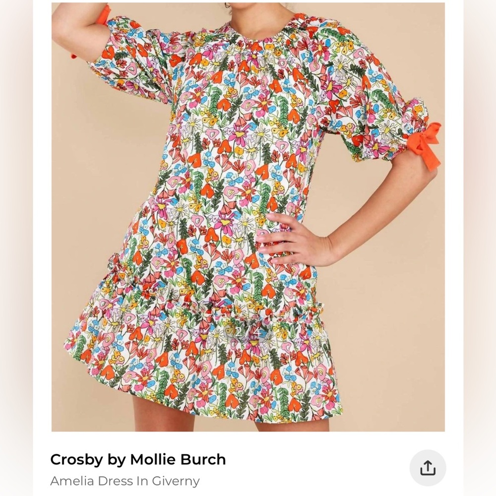 CROSBY by Mollie Burch Amelia Dress in Giverny